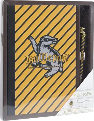 Obrázek produktu pro Harry Potter - Hufflepuff - Zápisník s propiskou
