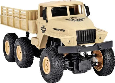Obrázek produktu pro 1 / 18 Šestikolové dálkové ovládání Offroad Vozidlo Čtyřkolové kolo Simulace auto děti Žlutá hračka