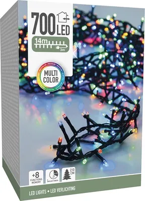 Immagine prodotto di Microcluster | 700 LED | multicolore con timer e funzioni luminose