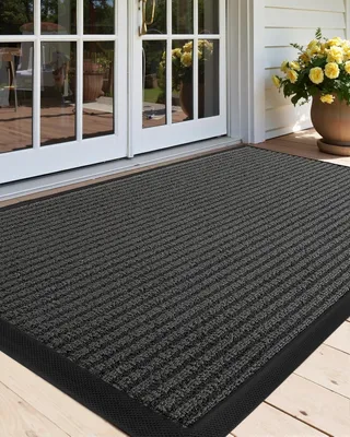 Productafbeelding van Buiten Deurmat 80x120cm Weerbestendig Grijs