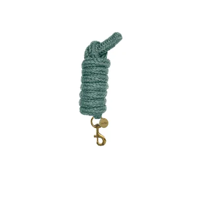 Produktbild von Kieffer Führstrick für Pferde, Satin Shine, 2 m - Drehkarabiner, Mint