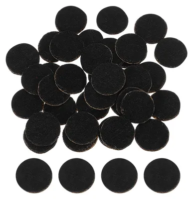 Filzgleiter selbstklebend 10 mm schwarz 120 Stück