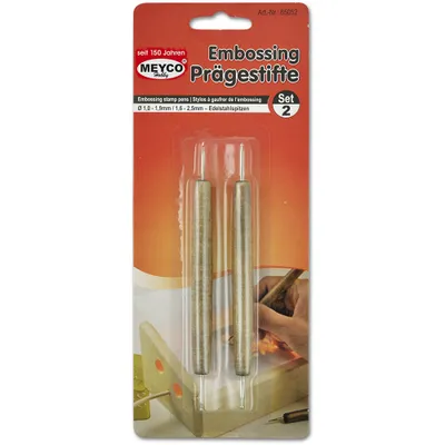 Produktbild von Embossing-Prägestift 2er Set,1-1,9 mm/1,6-2,5 mm,