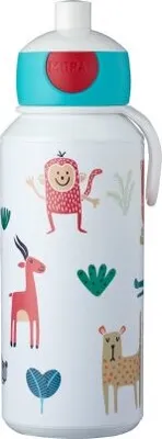 Produktbild von Trinkflasche Pop-up Campus 400 ml - Animal Friends