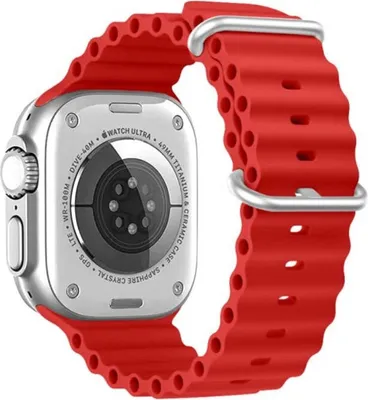 Image de Swissten - Bandeau pour Apple Watch 42-49 mm (rouge)