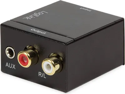 Immagine prodotto di Convertitore audio LogiLink da digitale ad analogico 3,5 mm/SPDIF/
