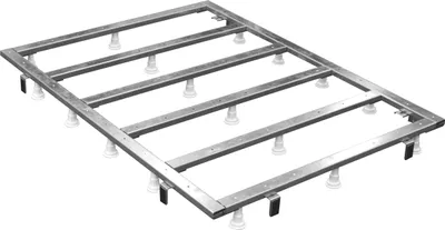 Produktbild von Sellon24® Montagerahmen Metall-Träger Füße Rahmengestell für Duschtasse mit StabilsoundPlus® System