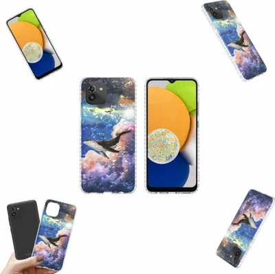 Produktbild von Für Samsung Galaxy A03 Silikon Handy Tasche TPU Muster 5 Hülle Etuis Schutz Neu
