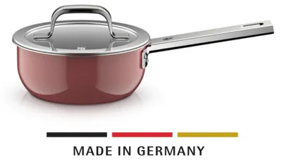 Zdjęcie produktu dla WMF Fusiontec Mineral Pro, garnek ze stali nierdzewnej z pokrywką, pojemność 16 cm... 122559