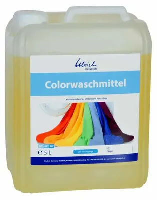 Immagine prodotto di Detersivo colorato 5 Liter, flüssido, detersivo ecologico vegano, NCP-vegan