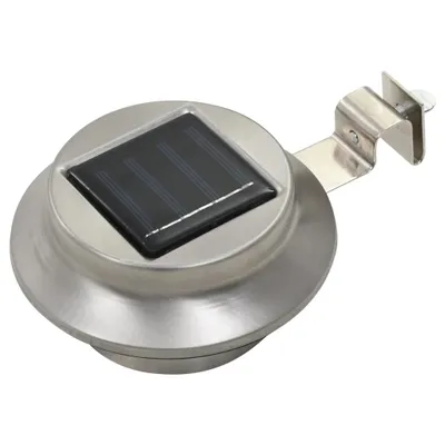 Zdjęcie produktu dla vidaXL Zewnętrzne lampy solarne 6 sztuk LED okrągłe 12 cm białe