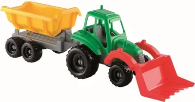 Produktbild von Ecoiffier Schaufel-Traktor mit Anhänger