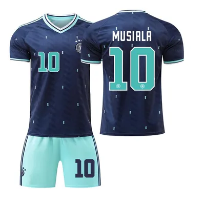 Obrázek produktu pro #10 MUSIALA Dres Německa na venkovní zápas Mistrovství světa ve fotbale 2026 pro děti i dospělé VELIKOST:22
