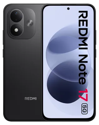 Productafbeelding van Xiaomi REDMI Note 17 5G, kleur: zwart, 6G RAM, 128G ROM