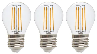 Produktbild von Kobi E27 LED-Lampe Röhre 4W 470lm 3000K warmweiß 3 Stück