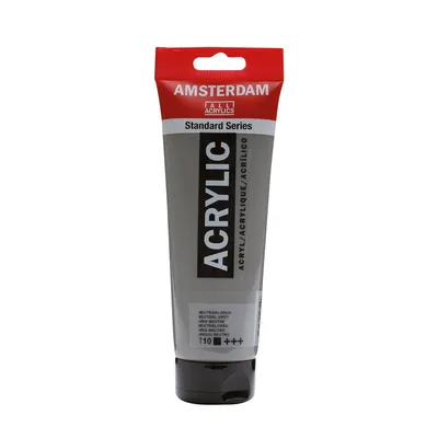 Obrázok produktu pre Amsterdam 17097102, Šedá, Akrylová farba, Tekutina a gél, 120 ml