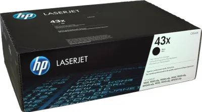 Produktbild von HP 43X Schwarz Original LaserJet Tonerkartusche mit hoher Reichweite, 30000 Seiten, Schwarz, 1 Stück(e)