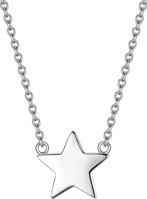 Produktbild von Glanzstücke München Halskette Stern Sterling Silber 40,0 cm Basiskette + 5,0 cm Verlängerung 60603244