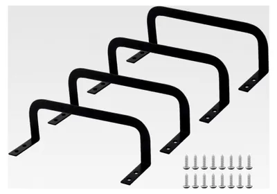Produktbild von Matratzenhalter, 4 Stück Matratzenbügel, rutschfeste Matratzenstopper, geeignet für Matratzen mit einer Höhe von 10-30 cm