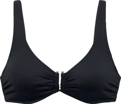 Produktbild von LASCANA Bügel-Bikini-Top Italy schwarz Größe 44 Cup F