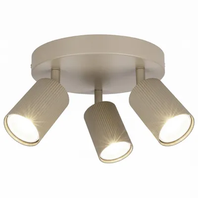 Produktbild von MasterLED Deckenleuchte Lucerno 3-flammig GU10 35 W beige
