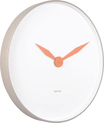 Produktbild von Karlsson - Wanduhr Albatross - Grau - Ø50cm