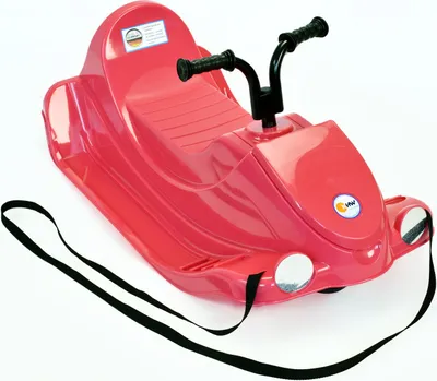 Produktbild von Schlitten Snow Quad pink - Rodel, Schneefahrzeug