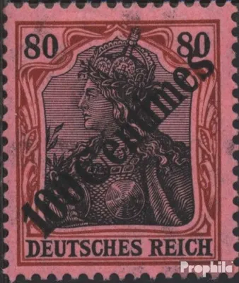 Produktbild von Briefmarken Dt. Post Türkei 1908 Mi 52 postfrisch Germania mit WZ