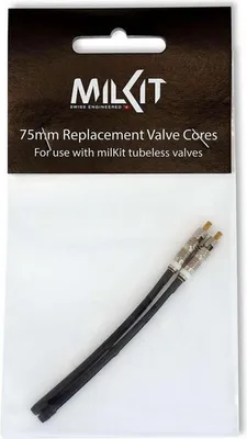 Immagine prodotto di Milkit Ricambio valvola Accessori Tubeless 75 Nero