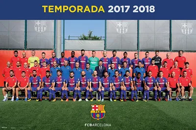 Immagine prodotto di Calcio - Poster - Barcellona, FC - Squadra 17/18