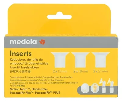 Productafbeelding van Medela Borstkolf Inzetstukken (6 stuks)