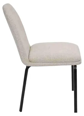 Produktbild von Gruppe Garnitur Stühle 4x Stuhl Set Textil Polster Sitz Edelstahl Esszimmer Neu