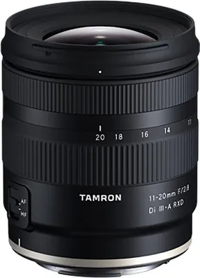 Immagine prodotto di Tamron 11-20mm F/2.8 DiIII-A RXD, Canon RF MILC Obiettivo con zoom grandangolare Nero