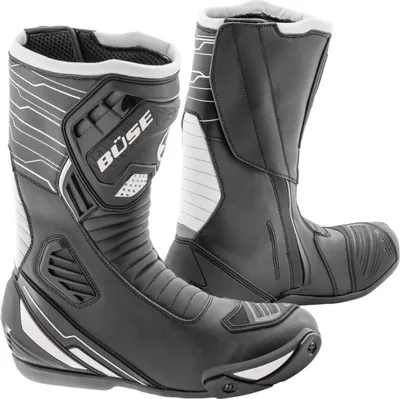 Produktbild von Büse Sport Evo Motorradstiefel, schwarz/weiß, 37