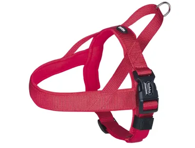 Immagine prodotto di Nobby NORWEGER Geschirr "Classic Preno" L: 68-85 cm + 54 cm, B: 40/45 mm rot / rot