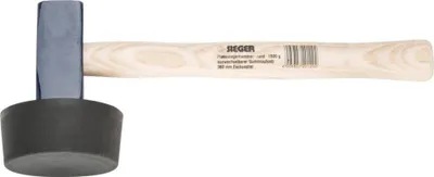 Produktbild von Idealspaten SIEGER-Plattenlegerhammer 1500 g, rund, geschraubt