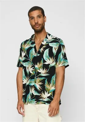 Image de Urban Classics - Blossoms Resort Shirt Chemise - XXL