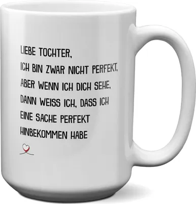Produktbild von 22Feels XL Tasse Tochter Geschenk Geburtstag 18 Jahre Kinder Mädchen Abi Uni Abschluss Bachelor Master Weihnachten Haferl Konfirmation Firmung Teenager Geschenkidee Bürotasse
