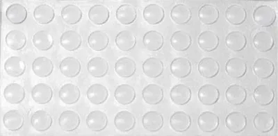 Obrázek produktu pro Dveřní zarážka samolepicí transparentní 50 kusů