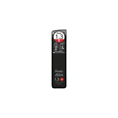 Zdjęcie produktu dla Pentel Ain Wkłady grafitowe do ołówków automatycznych • 1,3 mm • B