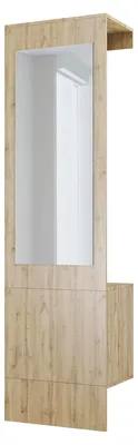 Produktbild von Garderobe Carlton Neo, Wandgarderobe mit Spiegel, Kleiderstange und Wandschrank, Eiche Evoke (52 x 193 x 35 cm)
