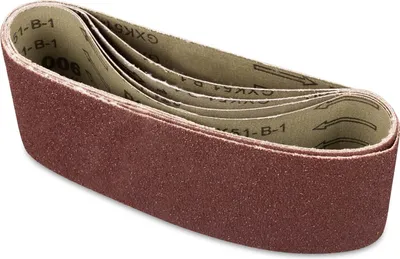 Produktbild von hanSe Schleifband Schleifpapier 75x457mm 5 Stück Mix Körnungen Schleifen