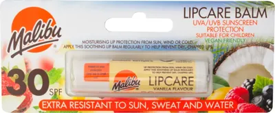 Immagine prodotto di Malibu Lip Care Rossetto al gusto di vaniglia SPF30