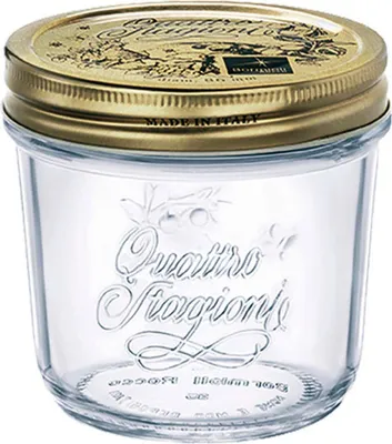 Produktbild von Quattro Stagioni Einmachglas 20cl mit Deckel - 12 Stück