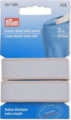 Obrázok produktu pre Guma extra jemná, 20 mm, biely, 2 m