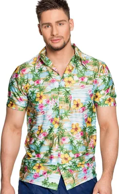 Produktbild von Boland Paradise Hawaii Hemd Herrengröße 52/54