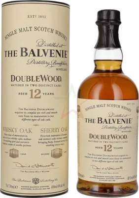 Produktbild von The Balvenie 12 Years Old Double Wood 40,00 % 0,70 Liter