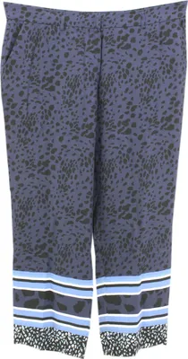 Produktbild von 30474 Gerry Weber, 07. Aug, 7/8 Damen Jeans Hose, leichter Jerseystoff, blau bedruckt, D 46 W 36