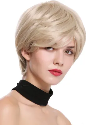 Produktbild von WIG ME UP Perücke kurz glatt Blond Platin Gesträhnt IRIS-22H613