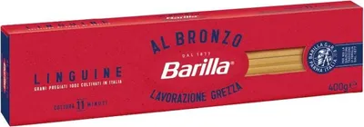 Produktbild von Barilla Linguine al Bronzo Bronze Gezogene Pasta 400g Rohe Verarbeitungsmethode